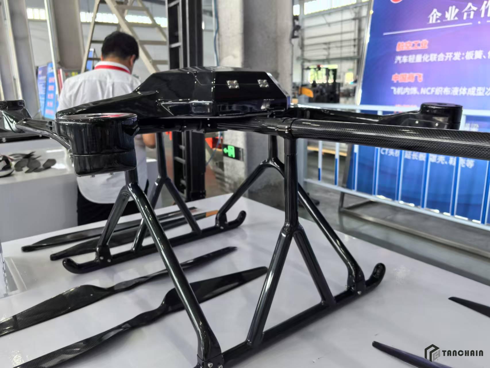 Carbon fiber fabrics are widely used in the field of drones